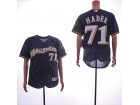 Milwaukee Brewers #71 Josh Hader Blue Flexbase Jerseys