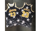 Nike Los Angeles Lakers #23 LeBron James Black Independence Day AU Swingman Basketball Jersey