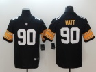 Pittsburgh Steelers #90 T.J. Watt 2018 New Black Vapor Untouchable Limited Jersey