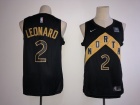 Nike Toronto Raptors #2 Kawhi Leonard Black City Swingman Jersey