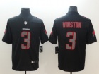 Tampa Bay Buccaneers #3 Jameis Winston Black Impact Vapor Untouchable Limited Jersey