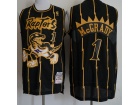 Toronto Raptors #1 Mcgrady Black Throwback Jersey