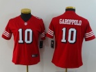 Woman San Francisco 49ers #10 Jimmy Garoppolo Red 2018 Vapor Untouchable Limited Jersey