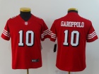 Youth San Francisco 49ers #10 Jimmy Garoppolo Red 2018 Vapor Untouchable Limited Jersey