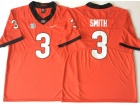 Georgia Bulldogs #3 Roquan Smith Red Limited Jersey