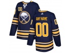 Men's Buffalo Sabres Adidas Navy Blue Any Name Any Number Stitched Custom Hockey Jersey