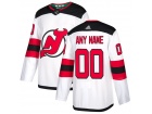 Men's New Jersey Devils Adidas White Any Name Any Number Stitched Custom Hockey Jersey