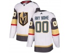 Men's Vegas Golden Knights Adidas White Any Name Number Stitched Custom Hockey Jersey