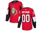 Men's Ottawa Senators Adidas Red Any Name Number Stitched Custom Hockey Jersey