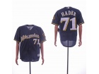 Milwaukee Brewers #71 Josh Hader Blue Cool Base Jerseys