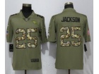 Tennessee Titans #25 Adoree' Jackson Olive/Camo Salute to Service Limited Jersey