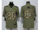 San Francisco 49ers #80 Jerry Rice Olive/Camo Salute to Service Limited Jersey