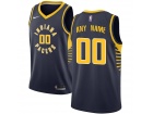 Men's Indiana Pacers Nike Navy Swingman Any Name Any Number Stitched Custom Jersey