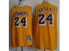 Los Angeles Lakers #24 Kobe Bryant Gold Throwback Basketball Jersey