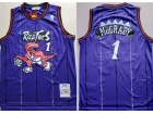 Toronto Raptors #1 Tracy McGrady Purple 1998-99 Hardwood Classics Jersey