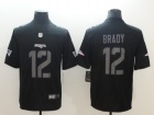 New England Patriots #12 Tom Brady Black Impact Vapor Untouchable Limited Jersey