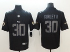 St.Louis Rams #30 Todd Gurley Black Impact Vapor Untouchable Limited Jersey