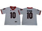 Georgia Bulldogs #10 Malik Herring White Limited Jersey