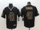 New Orleans Saints #41 Alvin Kamara Black Lights out Vapor Untouchable Limited Jersey