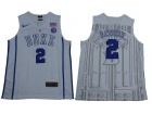 Duke Blue Devils #2 Cameron Reddish White College Basketball Jersey