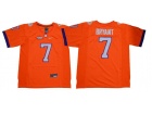 Clemson Tigers #7 Austin Bryan Orange College Football Limited Jersey