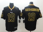 Pittsburgh Steelers #19 JuJu Smith-Schuster Black Lights Out Vapor Untouchable Limited Jersey