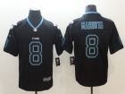 Tennessee Titans #8 Marcus Mariota Black Lights Out Vapor Untouchable Limited Jersey