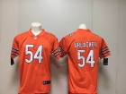 Chicago Bears #54 Brain Urlacher Orange Vapor Untouchable Limited Jersey