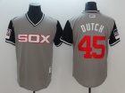 Chicago White Sox #45 Michael Jordan Dutch Grey 2018 Player Weekends Jersey