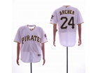 Pittsburgh Pirates #24 Chris Archer White Cool Base Jerseys