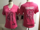 Womens New Orleans Saints #41 Alvin Kamara Pink Vapor Limited Jersey