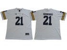 Michigan Wolverines #21 Desmond Howard White Vapor Limited College Jersey