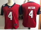 Youth Houston Texans #4 Deshaun Waston Red Vapor Untouchable New Style Limited Jersey