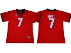 Georgia Bulldogs #7 D'Andre Swift Red Vapor Limited Jersey