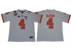 Clemson Tigers #4 DeShaun Watson White Vapor Limited Jersey