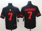 San Francisco 49ers #7 Colin Kaepernick Black Vapor Untouchable Limited Jersey