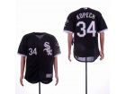 Chicago White Sox #34 Michael Kopech Black Flex Base Jersey