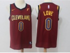 Nike Cleveland Cavaliers #0 Kevin Love Red Swingman Jersey