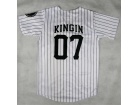 Last Kings Tyga #07 Kingin White Pinstripes Baseball Jerseys