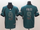 Philadelphia Eagles #9 Nick Foles Green Drift Fashion Vapor Untouchable Limited Jersey