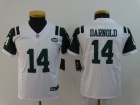 Youth New York Jets #14 Sam Darnold White Vapor Untouchable Limited Jersey