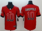 San Francisco 49ers #10 Jimmy Garoppolo Red Drift Fashion Vapor Untouchable Limited Jersey