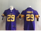 Minnesota Vikings #29 Xavier Rhodes Purple Color Rush Limited Jersey