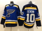 Adidas St.Louis Blues #10 Brayden Schenn Blue Hockey Jersey