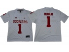 Oklahoma Sooners #1 Kyler Murray White Limited Jersey