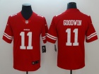 San Francisco 49ers #11 Marquise Goodwin Red Vapor Limited Jersey