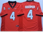 Georgia Bulldogs #4 Mecole Hardman Red Limited Jersey