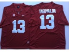 Alabama Crimson Tide #13 Tua Tagovailoa Red Limited Jersey