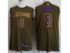 Nike Los Angeles Lakers #8 Kobe Bryant Amy Green Basketball Jersey