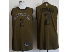 Nike Toronto Raptors #2 Kawhi Leonard  Amy Green Basketball Jersey